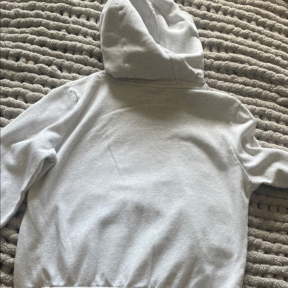 Nike Light Gray Pullover Hoodie - Picture 4 of 7